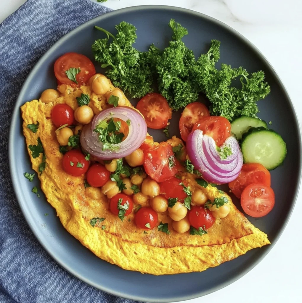 Chickpea Omelette
