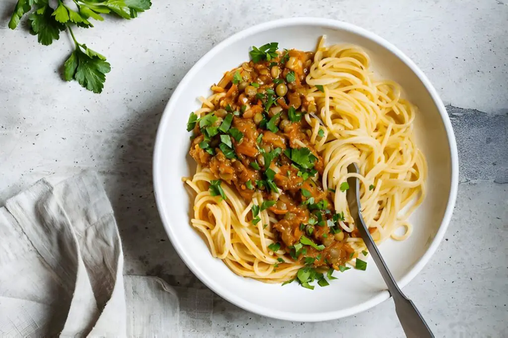 Rich and Savory Lentil Bolognese