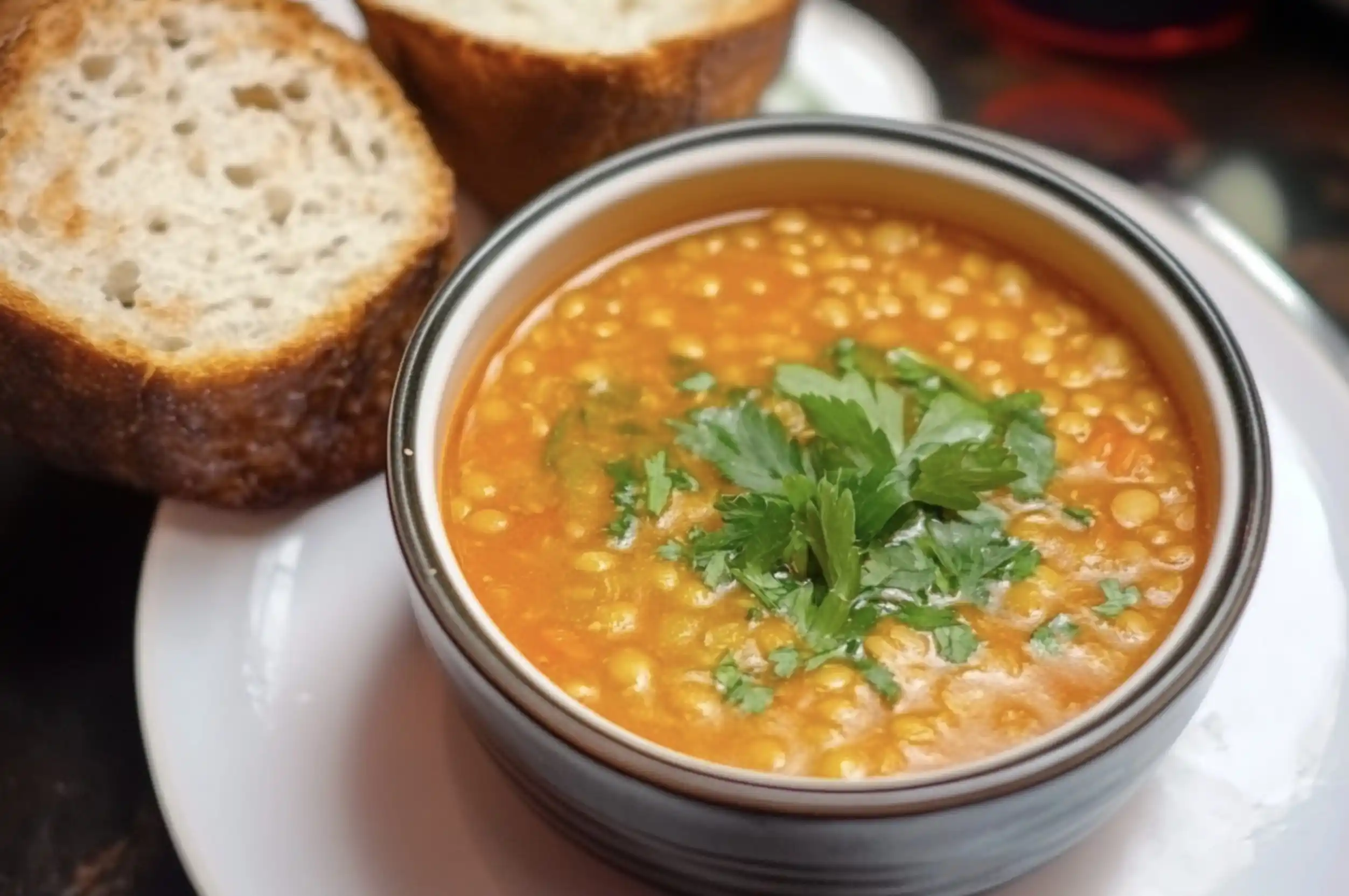 Lentil vegetable soup
