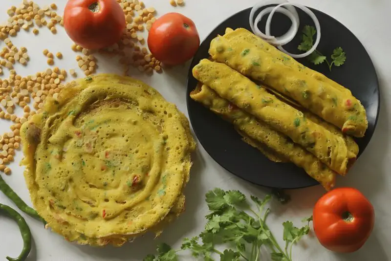 Lentil Pancakes Made with Love
