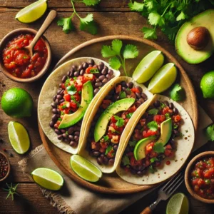 Smoky black beans recipe