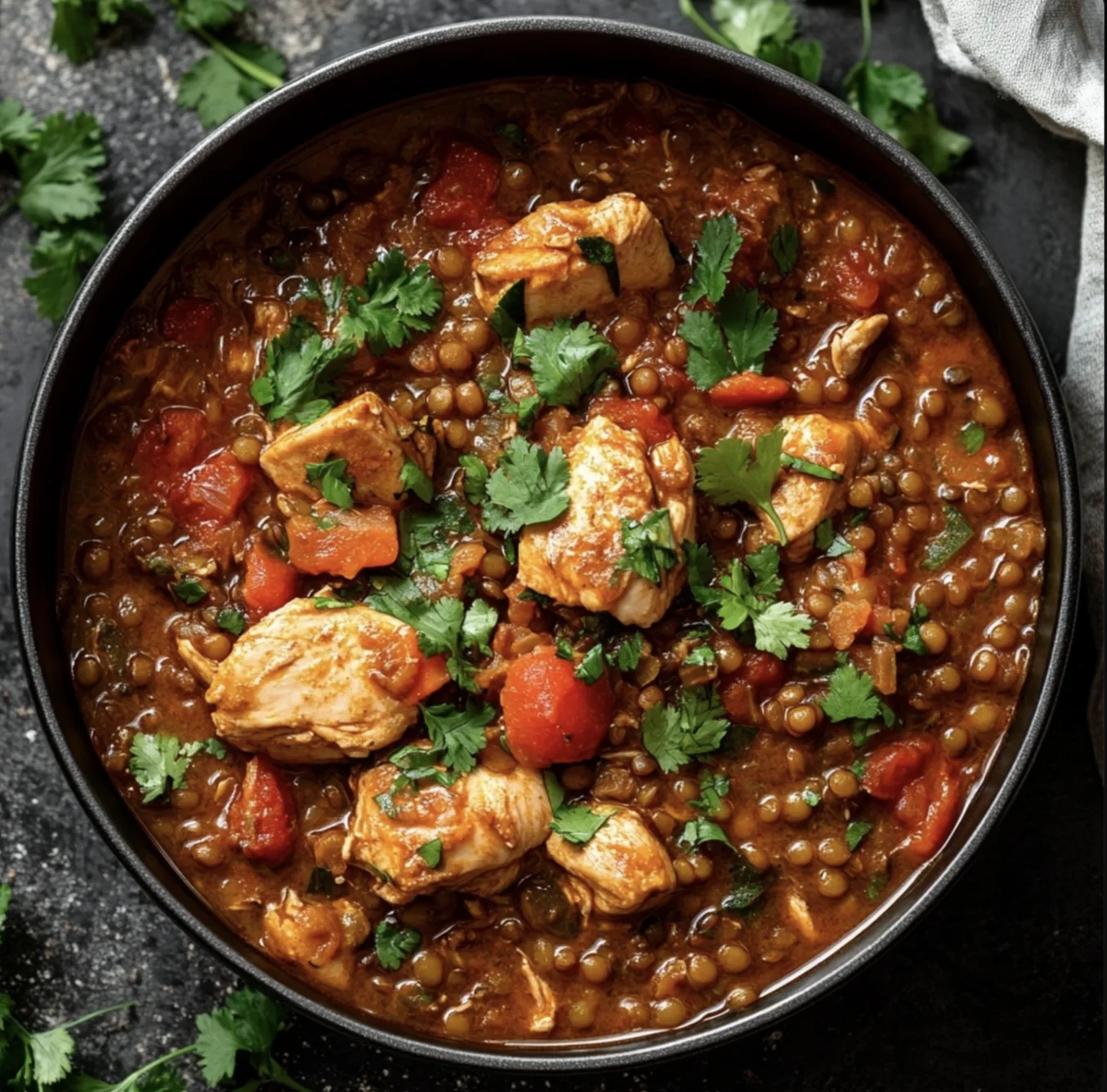 Chicken Lentil Recipe A Nutritious, Flavor-Packed One-Pot Meal