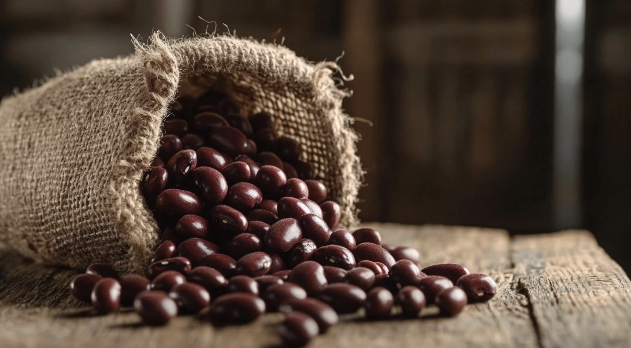 Dark red kidney beans. Red Beans and Dark Red Beans