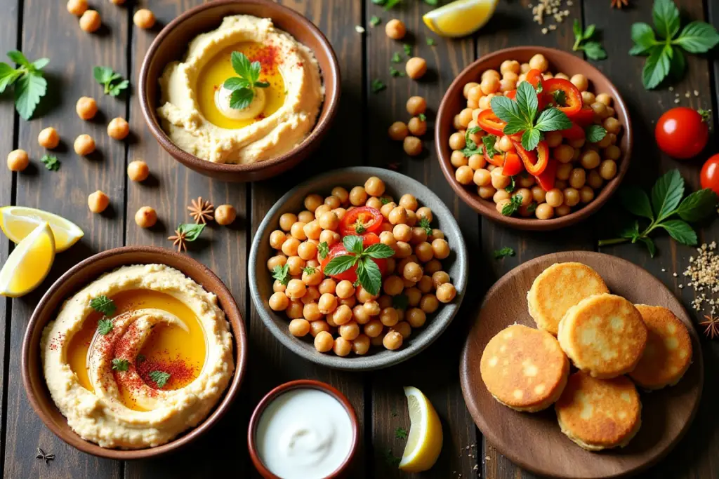 Healthy chickpeas recipes