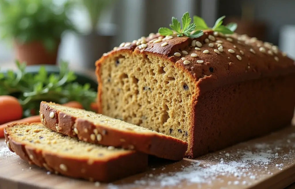 Healthy lentil bread