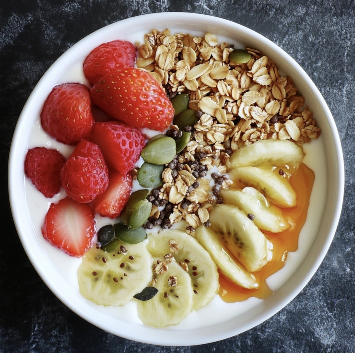 Is a yogurt bowl a mixture or a solution