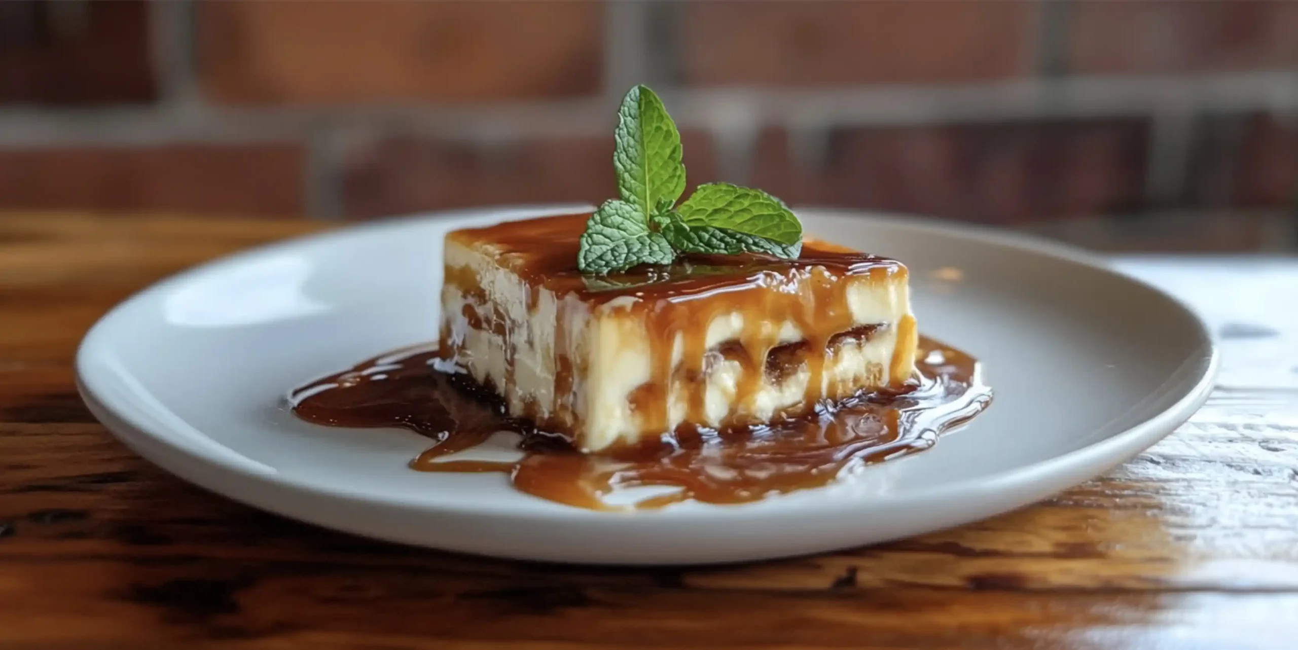 Traditional Venezuelan quesillo dessert with caramel glaze. Is quesillo the same as flan?