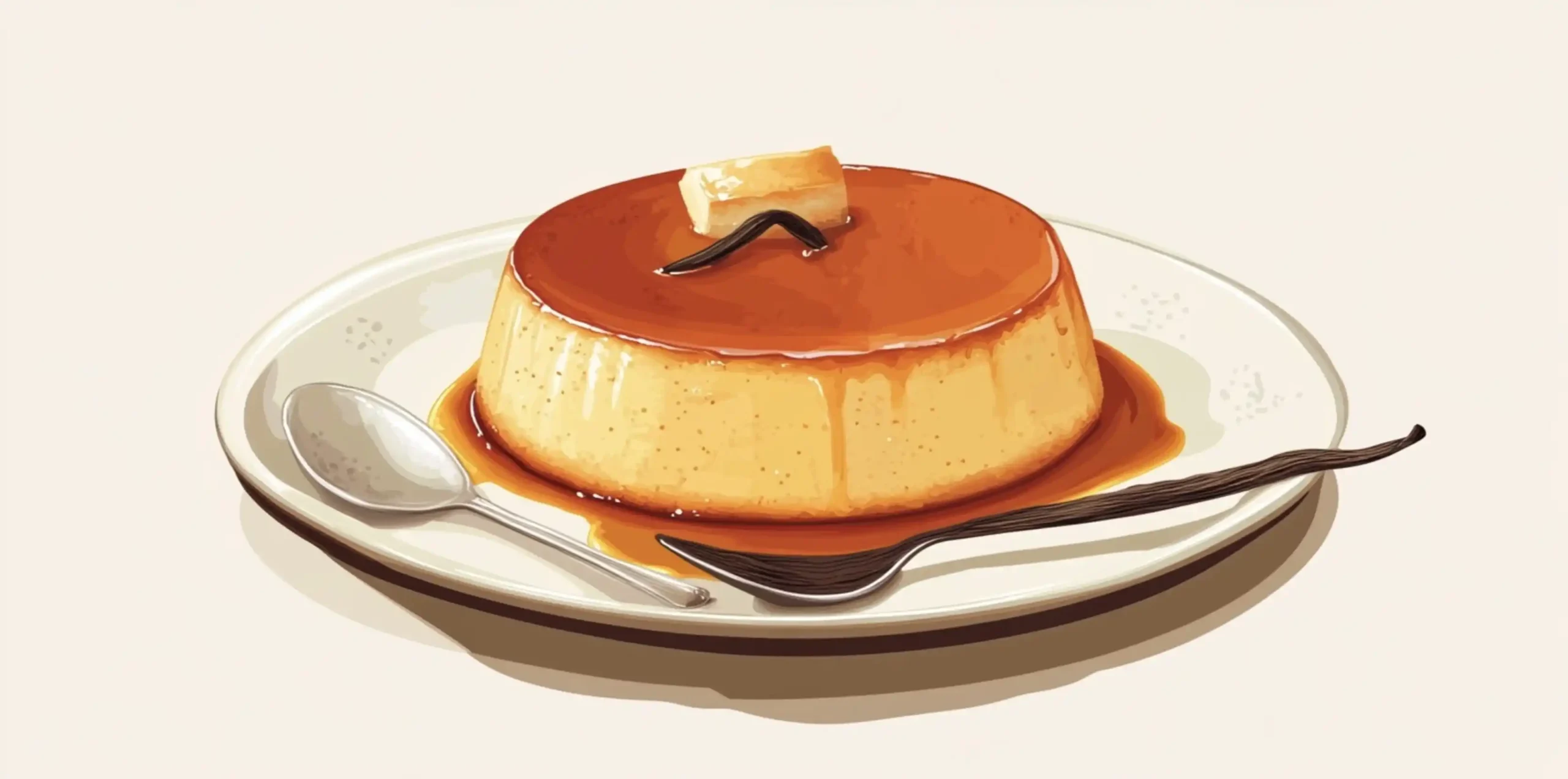 Traditional Spanish flan with caramel sauce and vanilla. Is quesillo the same as flan?