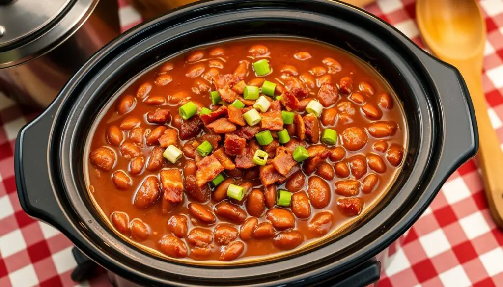 slow cooker baked beans slow cooker baked beans