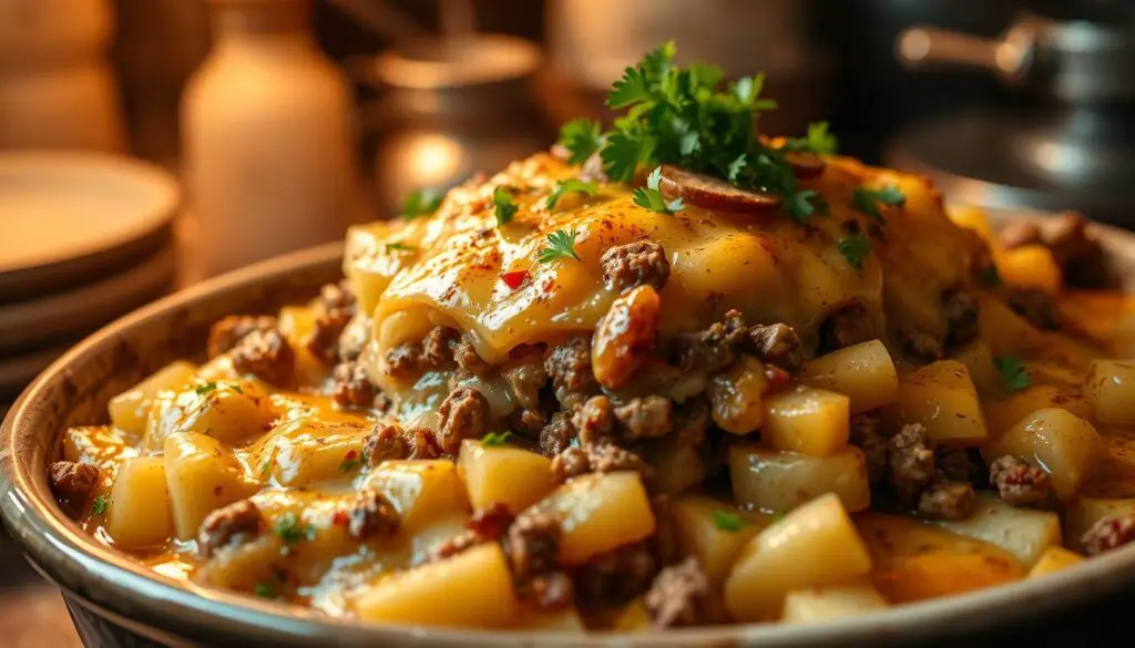 Hamburger Potato Casserole