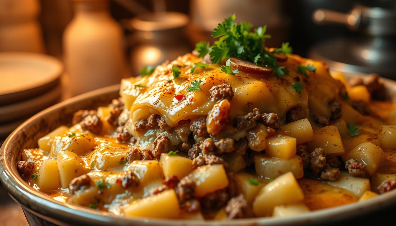 Hamburger Potato Casserole