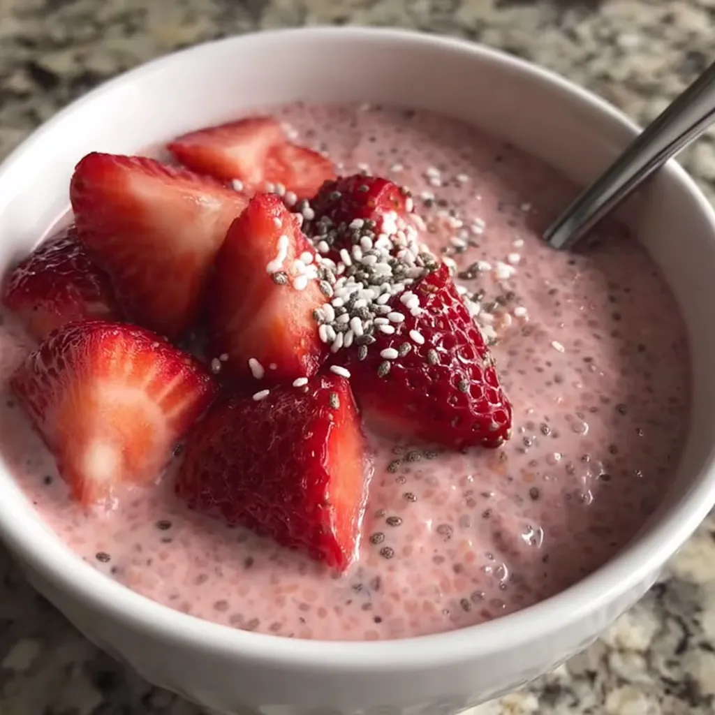 Strawberry Chia Pudding