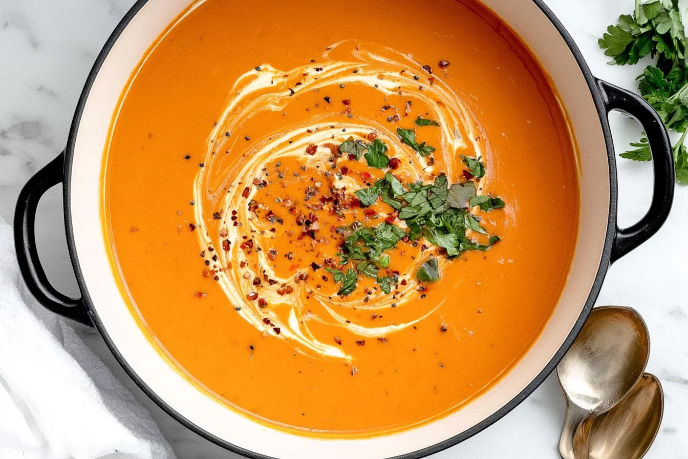Carrot and Red Lentil Soup
